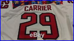15-'16 Game Issued ECHL ADK Thunder Alexandre Carrier Autism Jersey Calgary