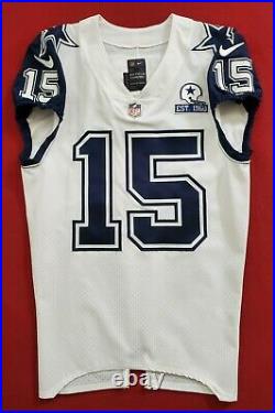 #15 Jon'Vea Johnson of Dallas Cowboys Color Rush Game Issued Jersey