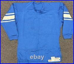 1960 Detroit Lions Blue Durene jersey. Team Issued