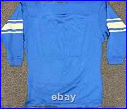 1960 Detroit Lions Blue Durene jersey. Team Issued