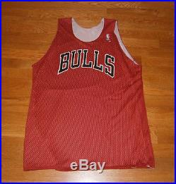 1980's Chicago Bulls Practice jersey game used worn Official issue Sandknit