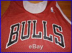 1980's Chicago Bulls Practice jersey game used worn Official issue Sandknit