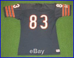 1980s CHICAGO BEARS VINTAGE WILLIE GAULT TEAM GAME ISSUED WILSON FOOTBALL JERSEY