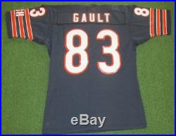 1980s CHICAGO BEARS VINTAGE WILLIE GAULT TEAM GAME ISSUED WILSON FOOTBALL JERSEY