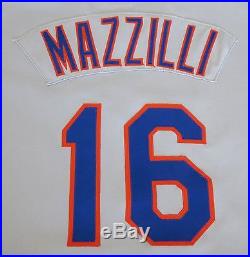 1982 Lee Mazzilli New York Mets Team / Game Issued Unused Gray Road Jersey