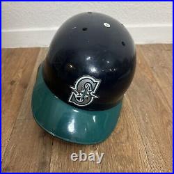 1990s Seattle Mariners # Game Issued Navy Skull Helmet