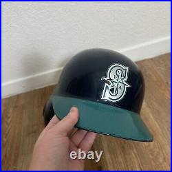 1990s Seattle Mariners # Game Issued Navy Skull Helmet