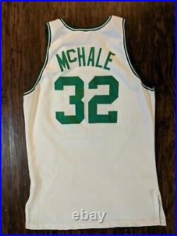1991-92 Kevin McHale Champion NBA Game Worn/Issued Jersey-Boston Celtics