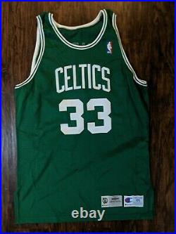1991-92 Larry Bird Signed NBA Game Worn/Issued Jersey- Boston Celtics