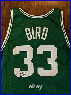 1991-92 Larry Bird Signed NBA Game Worn/Issued Jersey- Boston Celtics