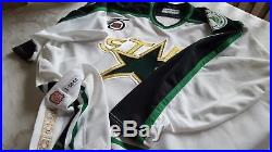 1991/92 Set 1 Game Issued Minnesota North Stars Mike Modano Authentic Jersey