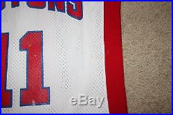 1991 isiah thomas signed game issued pistons jersey