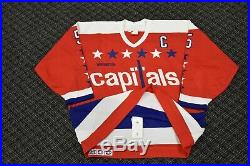 1993-94 Rod Langway Washington Capitals Game Issued Jersey