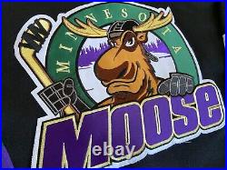 1994-95 Minnesota Moose IHL game-issued jersey size 56