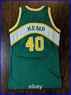 1994-95 Shawn Kemp NBA Game Worn/Issued Jersey-Seattle Supersonics