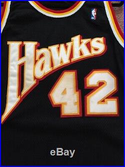 1994-95 Vernel Singleton Game Issued Pro Cut NBA Jersey Champion Atlanta Hawks
