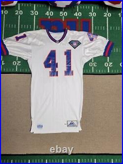 1994 Game Issued John Booty New York Giants Jersey with75th NFL Anniversary Patch