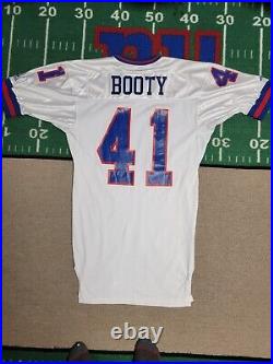 1994 Game Issued John Booty New York Giants Jersey with75th NFL Anniversary Patch