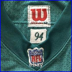 1994 Wilson NFL 75th Anniversary Game Issued Jersey Miami Dolphins Bernie Kosar