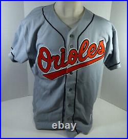 1995-00 Baltimore Orioles Game Issued Grey Jersey 48 DP22160