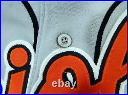 1995-00 Baltimore Orioles Game Issued Grey Jersey 50 DP22161