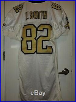 1995 Game Issued/worn Champion New Orleans Saints Isaac Smith Jersey Size 50