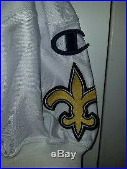 1995 Game Issued/worn Champion New Orleans Saints Isaac Smith Jersey Size 50