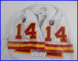 1995 Kansas City Chiefs #14 Game Issued White Jersey 40 DP32702