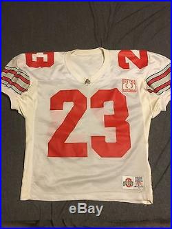 1995 Ohio State football game worn used issued jersey #23 Centennial Patch RARE