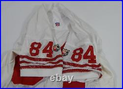 1995 San Francisco 49ers Brent Jones #84 Game Issued White Jersey 50 DP34393