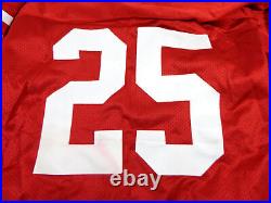 1995 San Francisco 49ers Eric Davis #25 Game Issued Red Jersey 44 DP26901