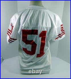 1995 San Francisco 49ers Ken Norton Jr #51 Game Issued White Jersey 50 DP34732