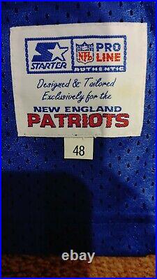 1996-1997 Turner Team Issued Royal New England Patriots Game Jersey