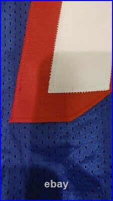 1996-1997 Turner Team Issued Royal New England Patriots Game Jersey