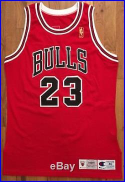 1996-97 Chicago Bulls Michael Jordan Pro Cut Jersey 46 + 3 game issued used worn
