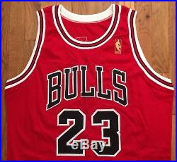 1996-97 Chicago Bulls Michael Jordan Pro Cut Jersey 46 + 3 game issued used worn