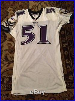 1996 Baltimore Ravens Game / Issued Jersey Mike Croel Franchise Inaugural Year