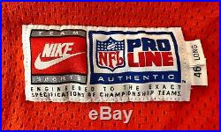 1996 Denver Broncos Ed McCaffrey Nike Authentic Game Issued Jersey RARE 1/1