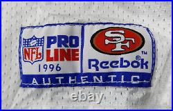1996 San Francisco 49ers Sam Manuel #48 Game Issued White Jersey 50 Seasons P 15