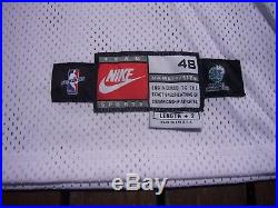 1997-98 Nike Derek Harper Dallas Mavericks Game Issued Pro Cut Jersey NBA vtg