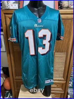 1997 Dan Marino Game Used Issued Signed Miami Dolphins Jersey COA MMA