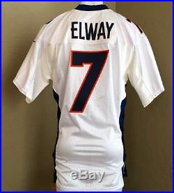 1997 Denver Broncos John Elway Game Issued Nike Jersey