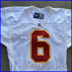 1997 Kansas City Chiefs Winans #6 Game Issued White Jersey 40