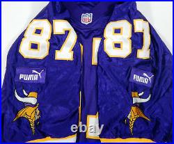 1997 Minnesota Vikings Hunter Goodwin #87 Game Issued Purple Jersey