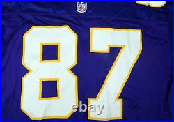 1997 Minnesota Vikings Hunter Goodwin #87 Game Issued Purple Jersey