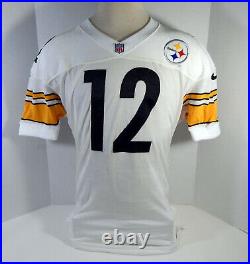 1997 Pittsburgh Steelers #12 Game Issued White Jersey 48 DP21153