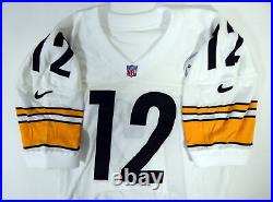 1997 Pittsburgh Steelers #12 Game Issued White Jersey 48 DP21153