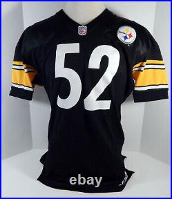 1997 Pittsburgh Steelers #52 Game Issued Black Jersey 50 DP21348