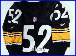 1997 Pittsburgh Steelers #52 Game Issued Black Jersey 50 DP21348