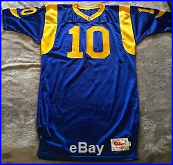 1997 Rams Game Used/Issued Wilson Jersey Size 48